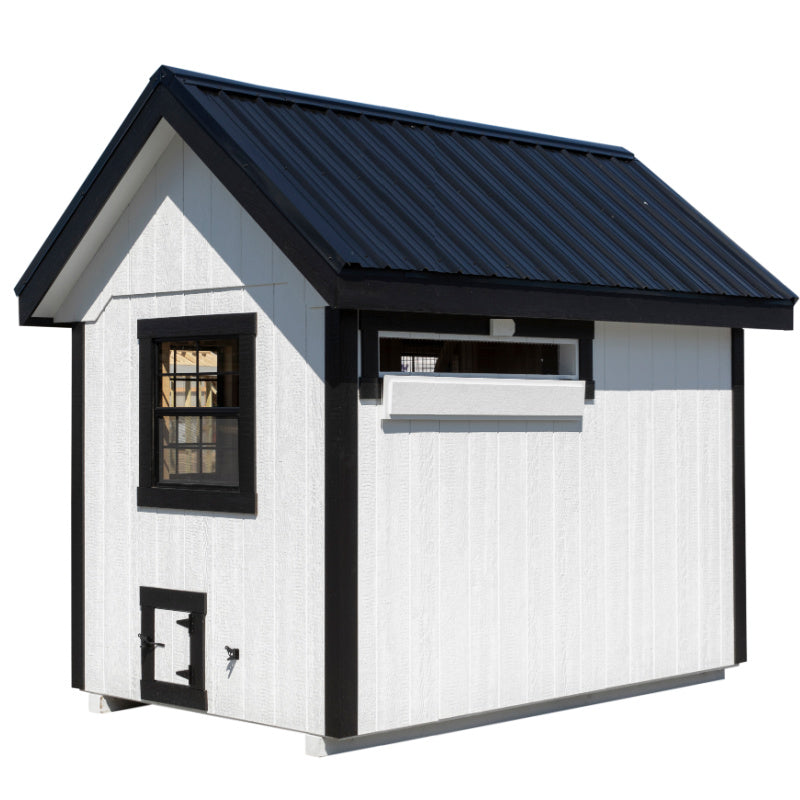 A-Frame Chicken Coop - Timber Dormer A610TF | Hen House Collection