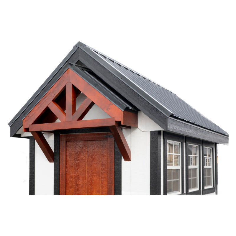 A-Frame Chicken Coop - Timber Dormer A610TF | Hen House Collection