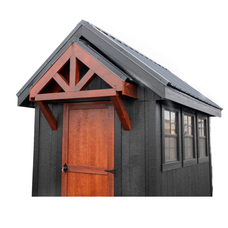 A-Frame Chicken Coop - Timber Dormer A610TF | Hen House Collection