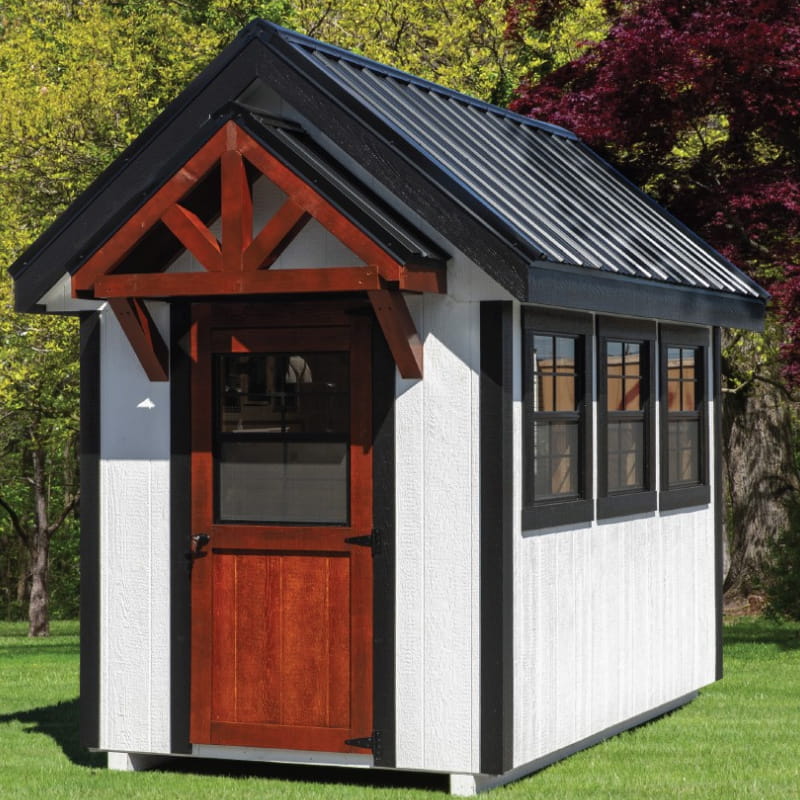 A-Frame Chicken Coop - Timber Dormer A610TF | Hen House Collection