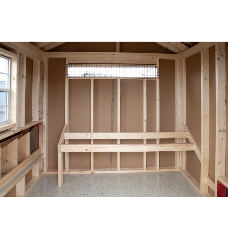 Gallinero y corral Hen House Collection 8 x 18' A818CRG