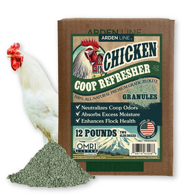 ARDEN LINE zeolite chicken coop deodorizer and odor eliminator