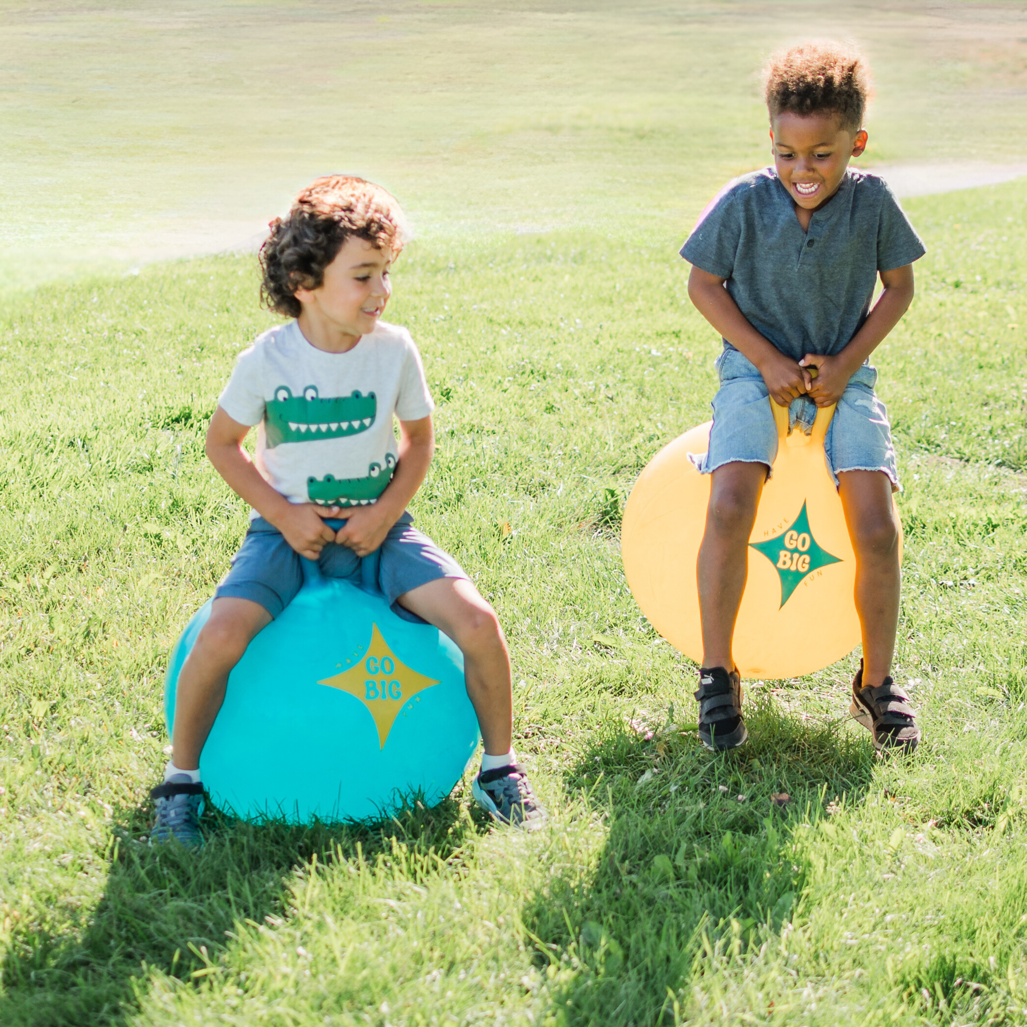 Bijou Hop Ball Racing Set