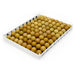 Adjustable egg incubation tray with flexible dividers for different bird egg sizes