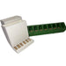 Adjustable quail feeder for brooder cages
