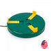Adjustable yellow mounting clamps