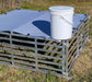 Aluminum meat bird chicken tractor made in Saltillo Texas