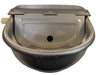 Automatic stock and pet waterer with 5-foot hose and poly adapter fitting