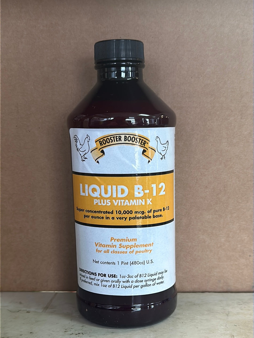 Rooster Booster Liquid B-12 Plus Vitamin K