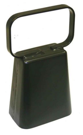 Kentucky Cow Bell 4 5/16" H main image black