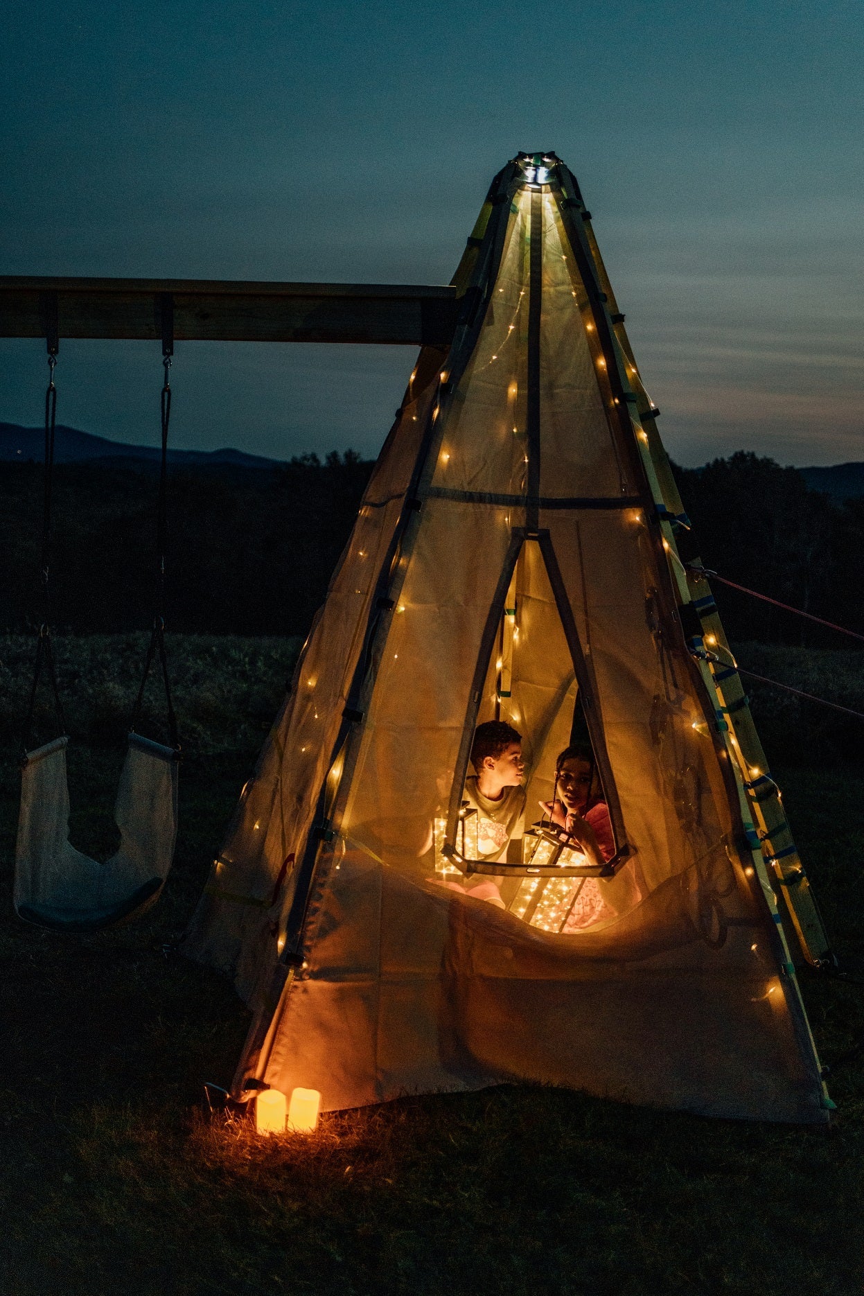 Bijou Build Solar Panel with 5 LED Strands