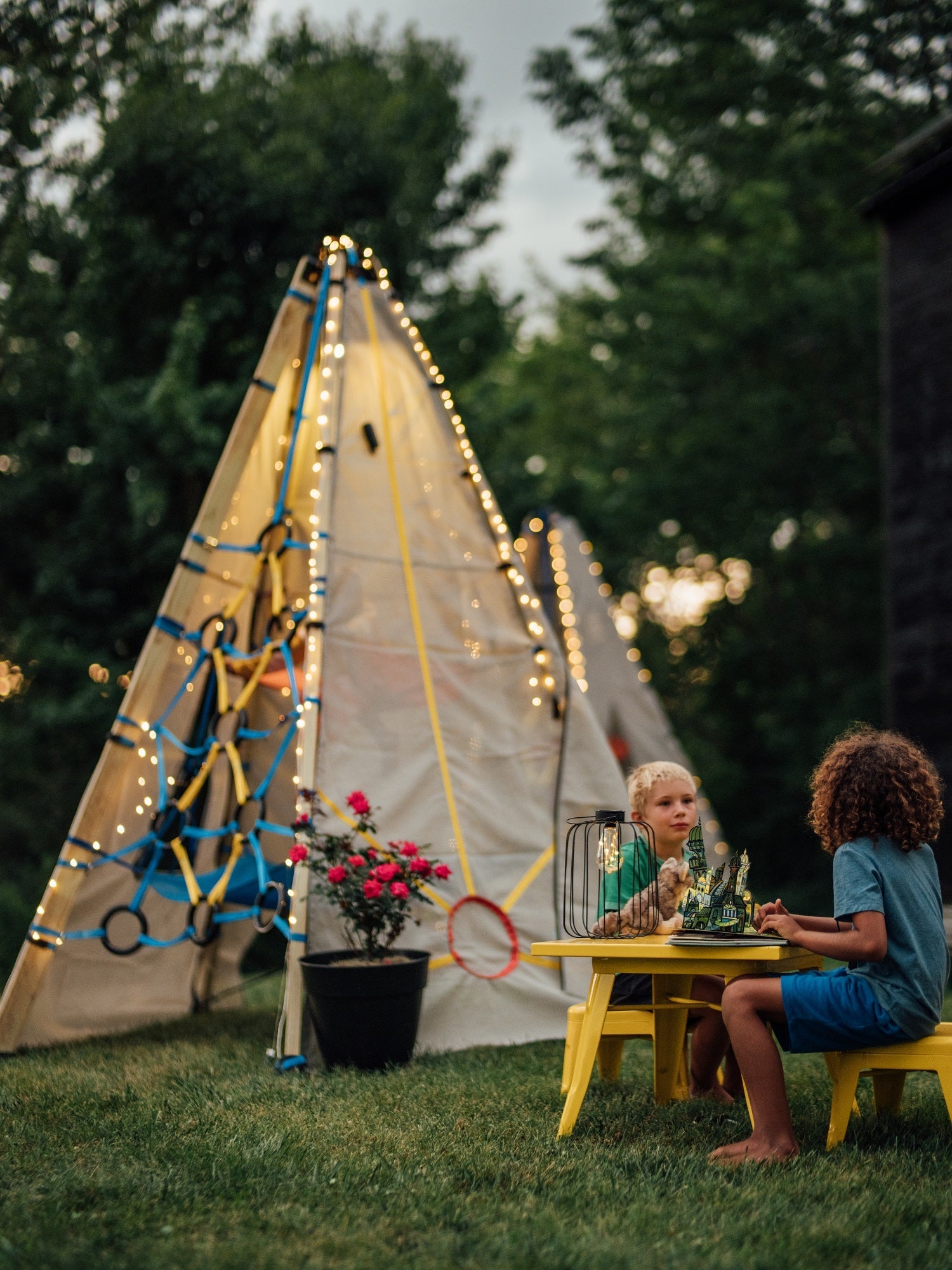 Bijou Build Solar Panel with 5 LED Strands