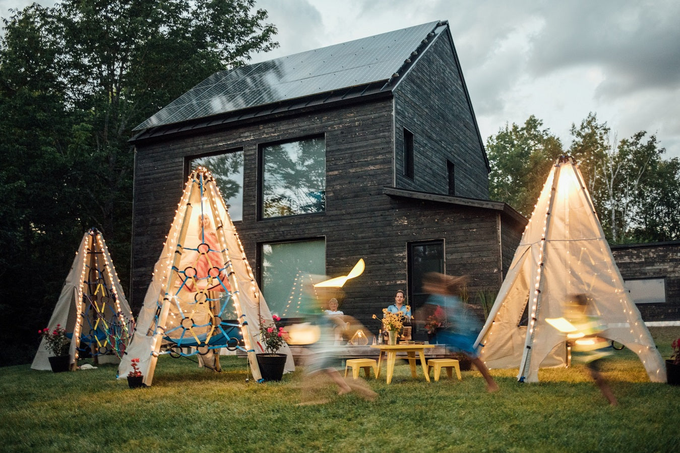 Bijou Build Solar Panel with 5 LED Strands