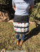Black denim chicken egg apron