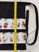 Black denim chicken egg apron length measurement for adults