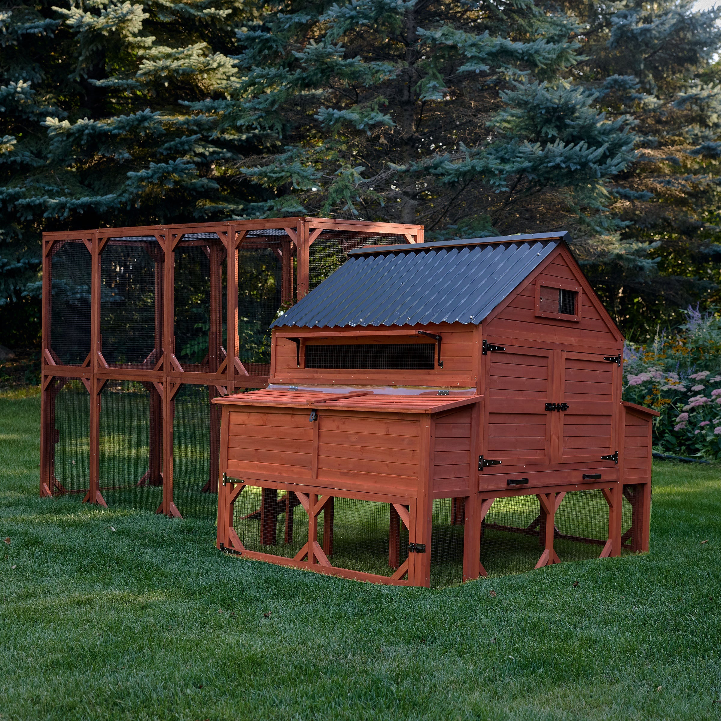 Chicken Coop Kit for 15 Chickens | Brahma Chicken Coop