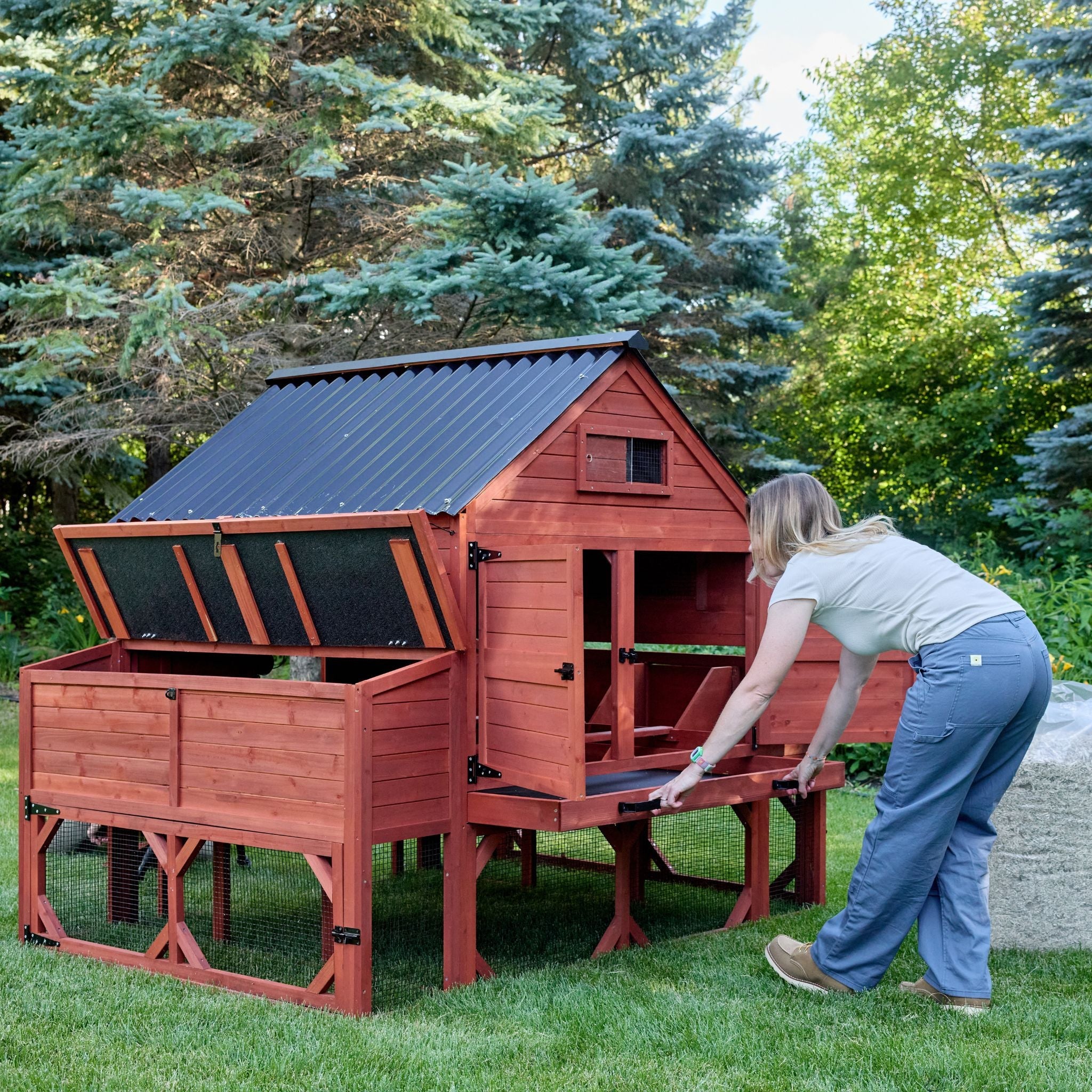 Chicken Coop Kit for 15 Chickens | Brahma Chicken Coop
