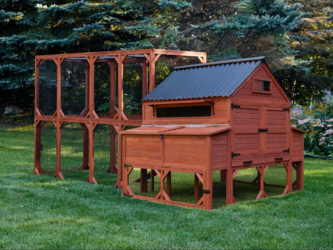 Chicken Coop Kit for 15 Chickens | Brahma Chicken Coop