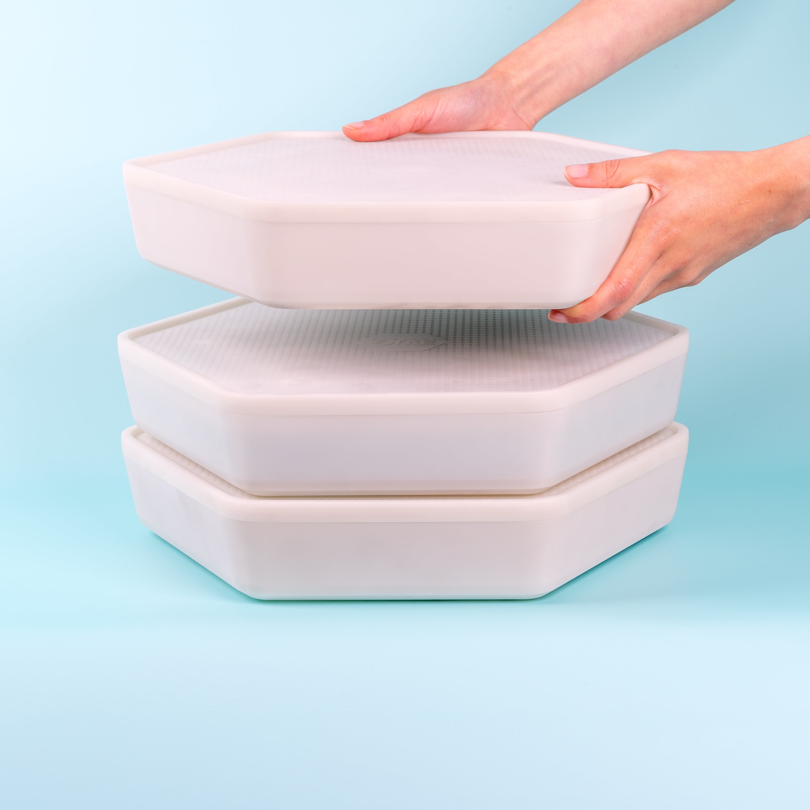 BugFactory 3-tier Mealworm Growing Pods for raising live mealworms at home