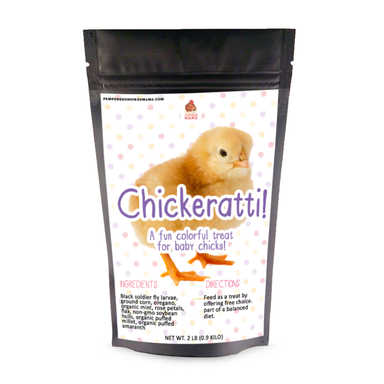 Pampered Chicken Mama Chickeratti Treat For Baby Chicks 4 lbs