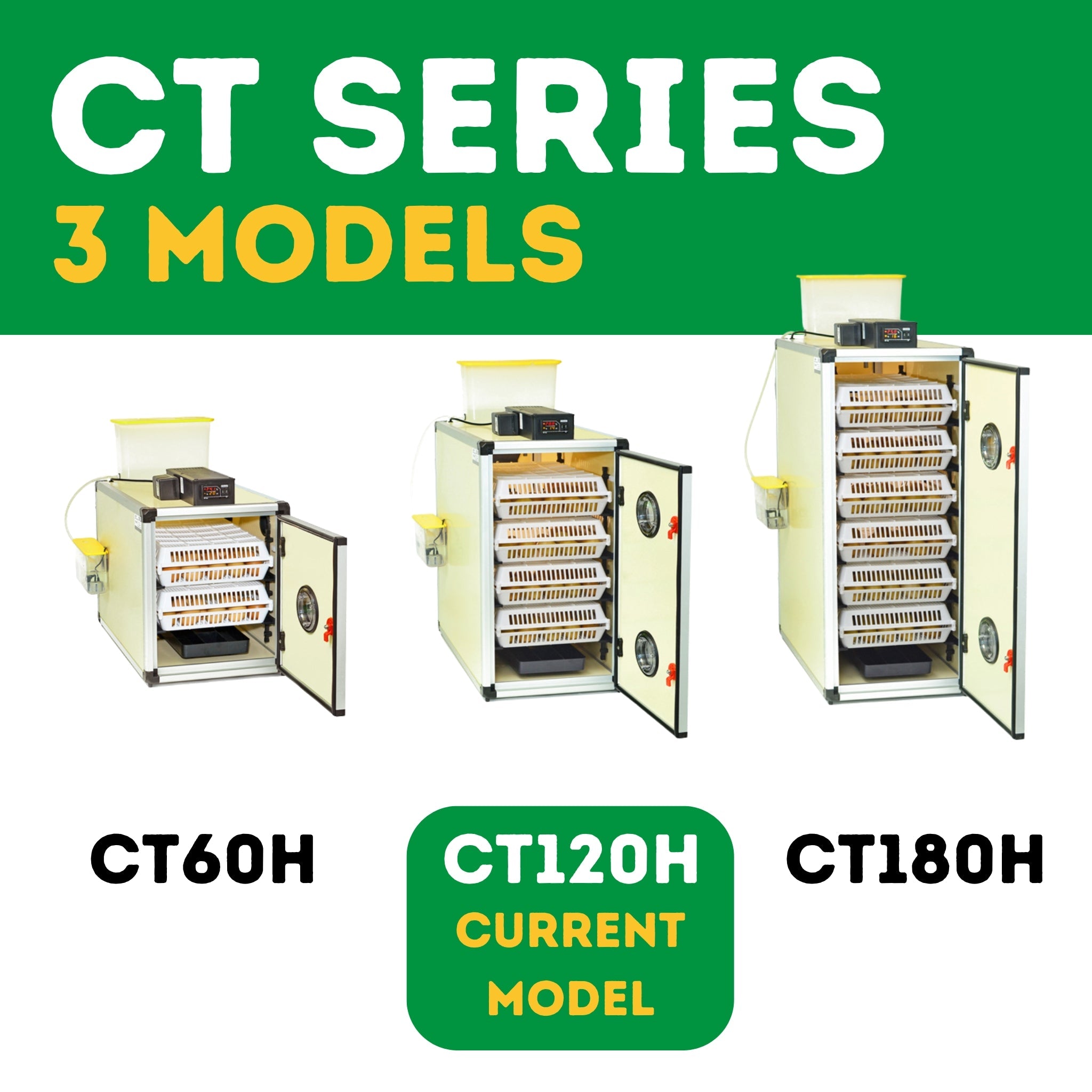 Cimuka CT120 H - Egg Incubator - Hatcher Only