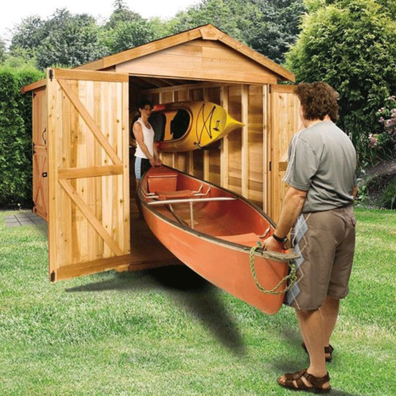 Kayak & Canoe Storage Sheds