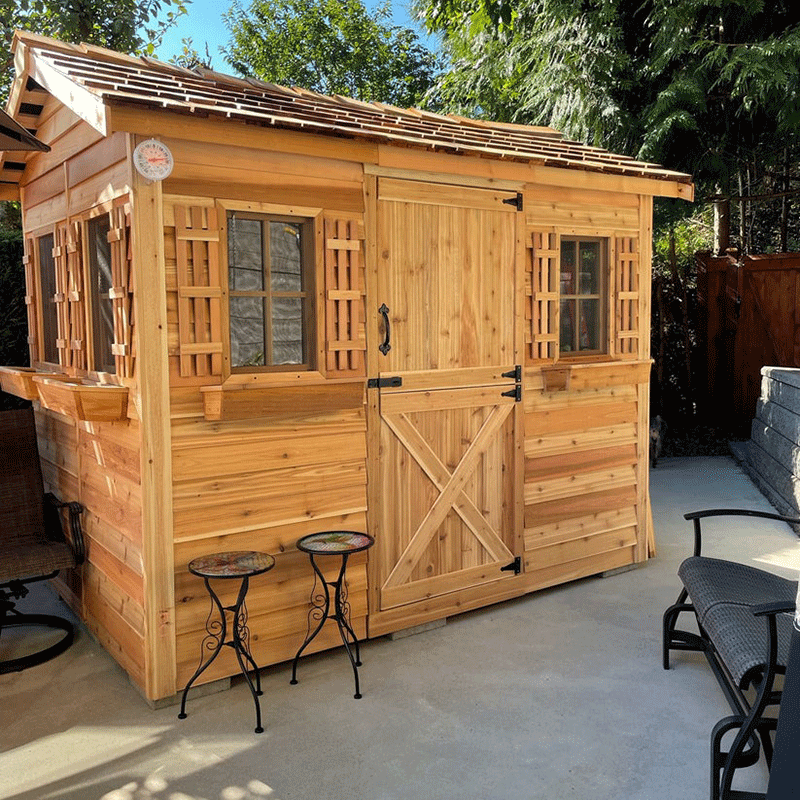 CedarShed Boathouse single door