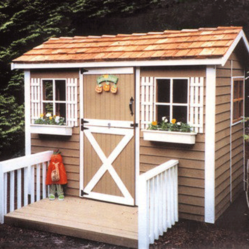 CedarShed Cabana front oblique