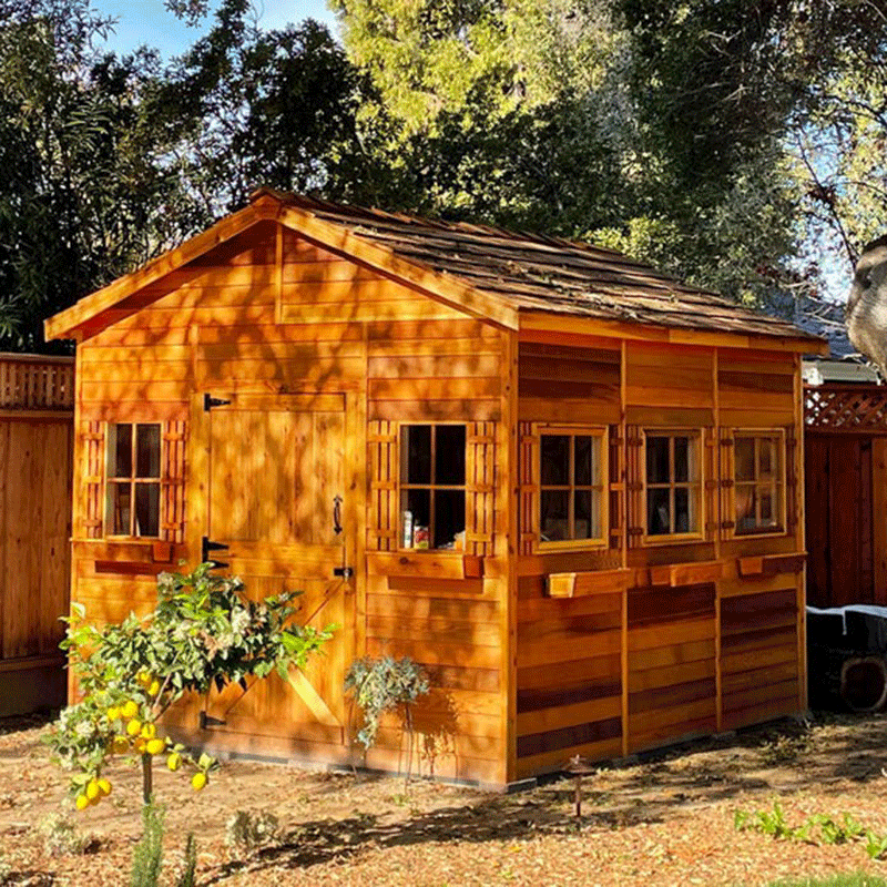 CedarShed CedarHouse 5 windows