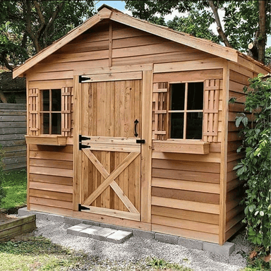 CedarShed CedarHouse Kit front