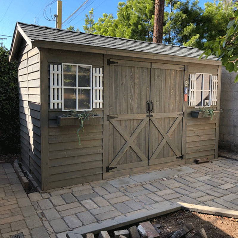 CedarShed Longhouse front 5