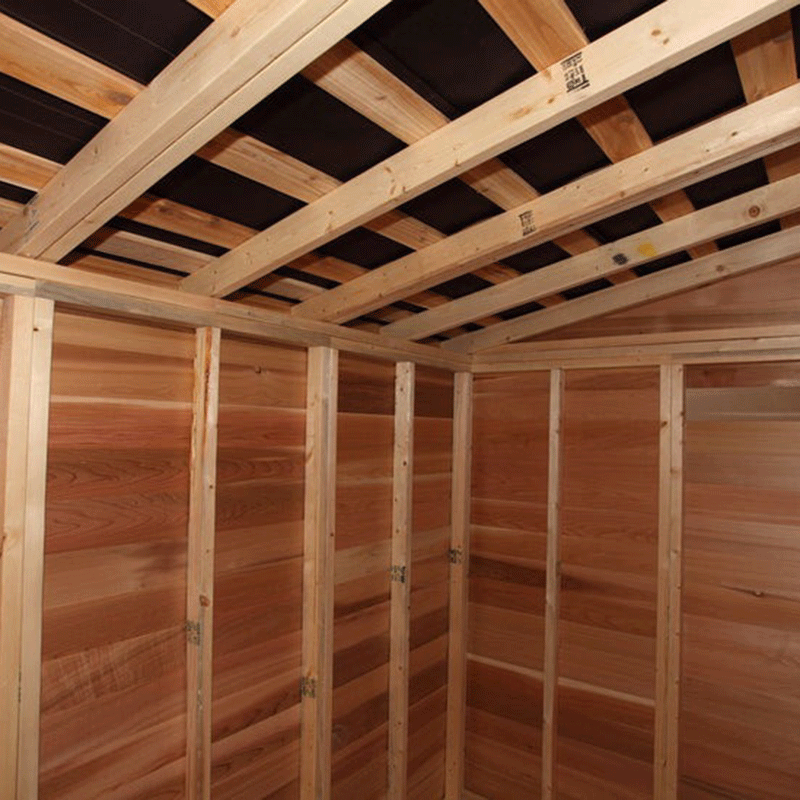 CedarShed Studio inside
