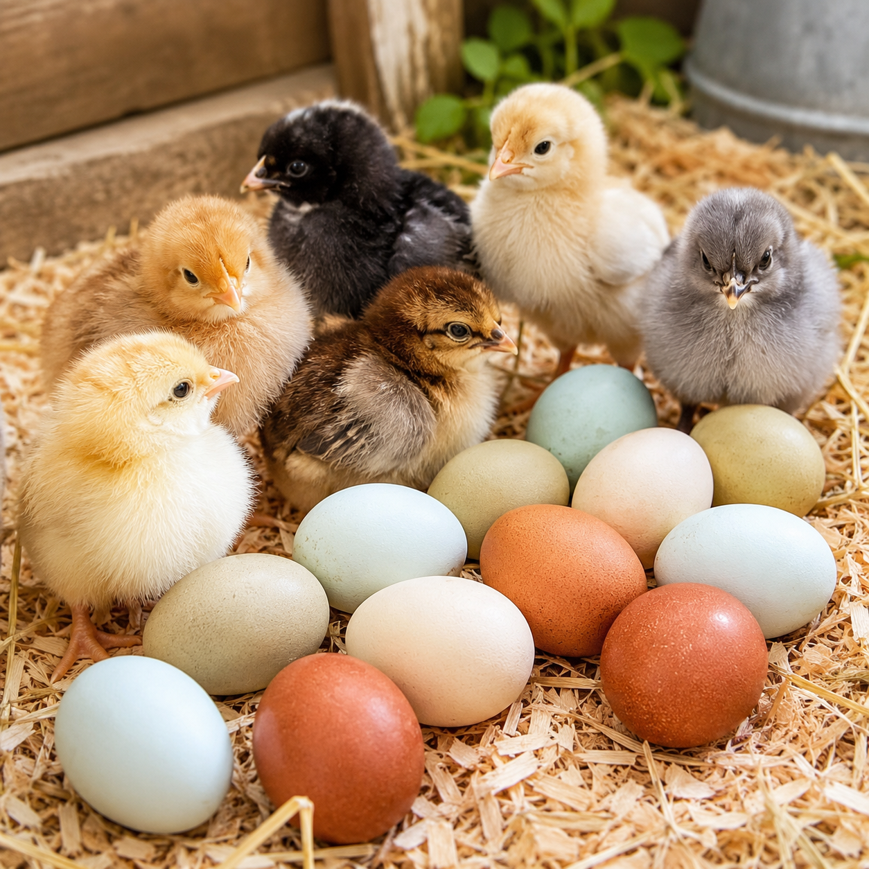 Rainbow Collection Live Chicks - Collect Multiple Color Eggs | Az Chickens