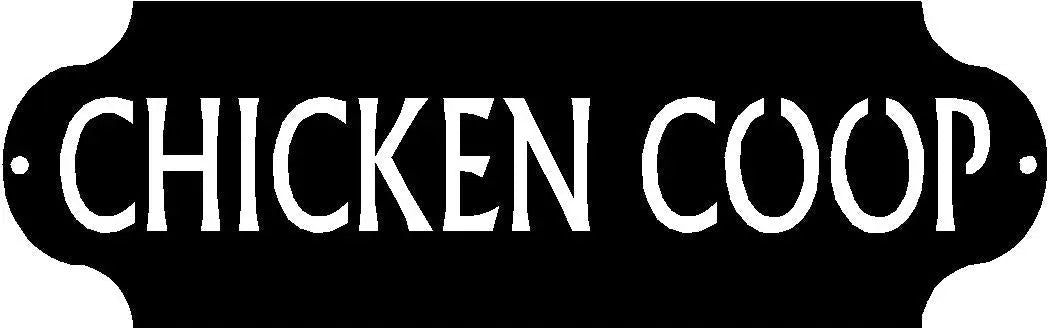 The Metal Peddler Chicken Signs - Decorative Chicken Coop