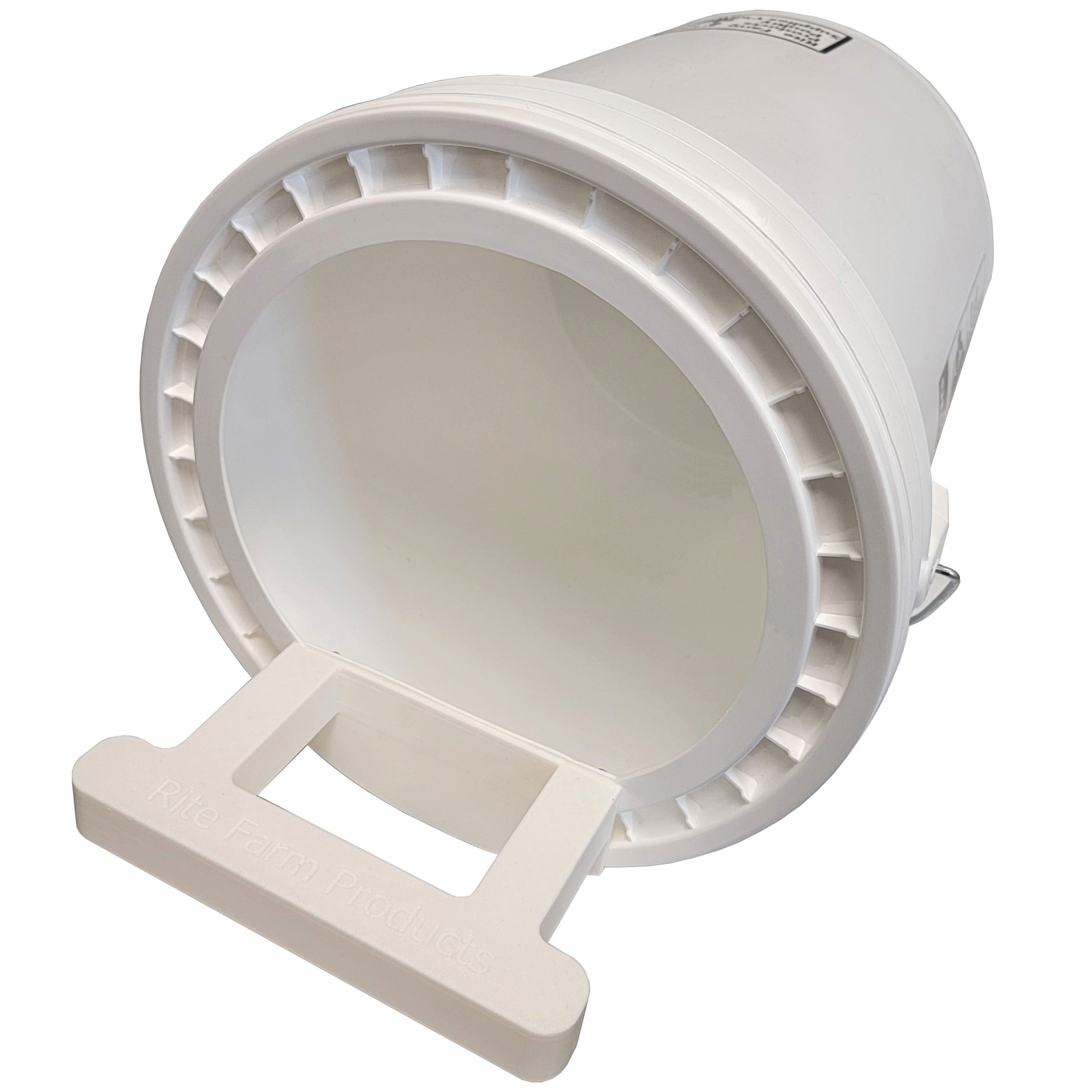 Chicken bucket nesting box kit with 8-inch perch