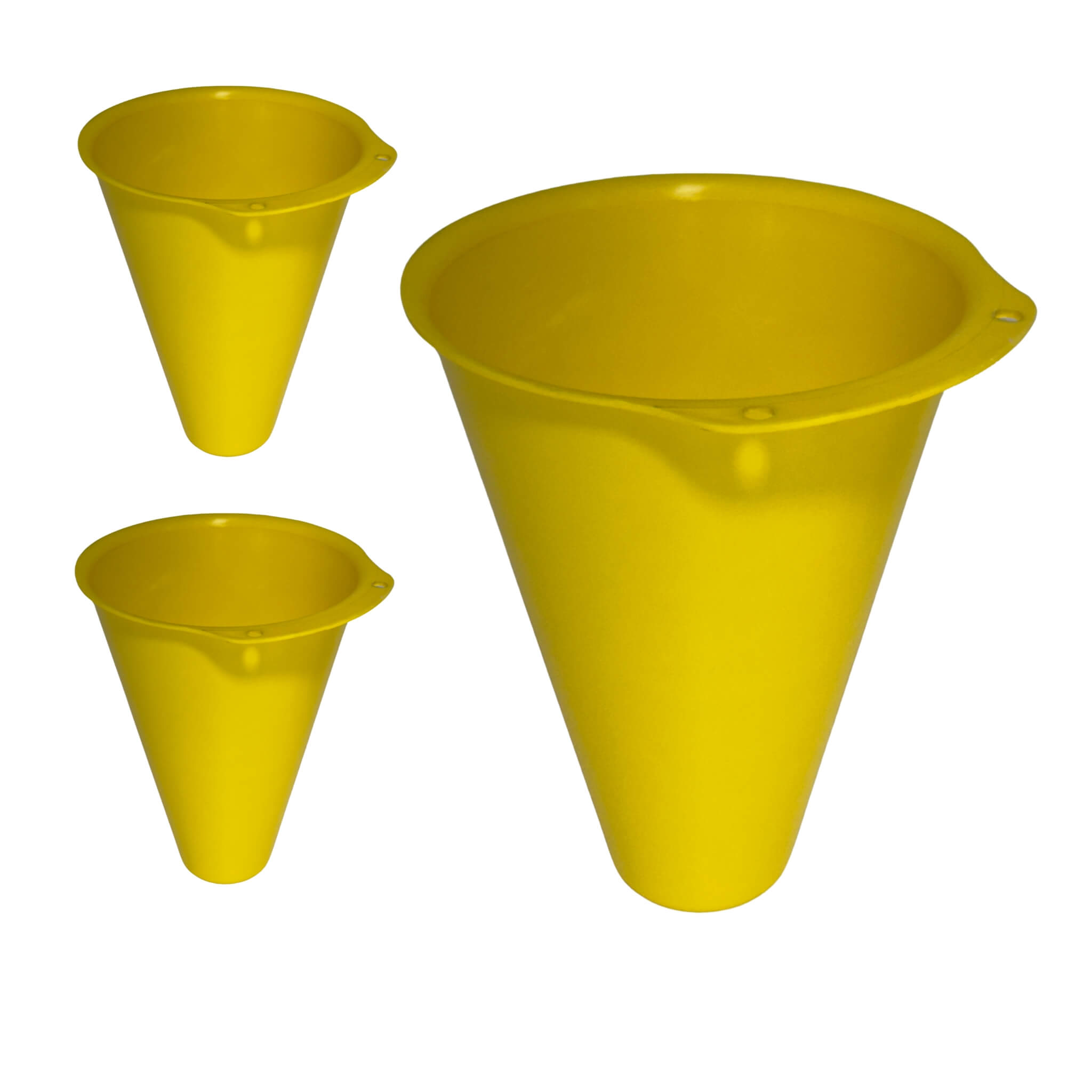 Chicken slaughtering cone designed to reduce movement during processing