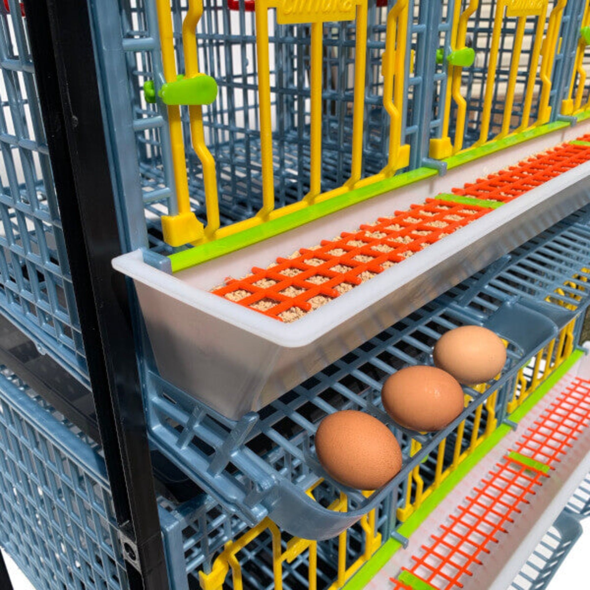 Cimuka COMFORTPLAST chicken breeding cage for small chicken breeds and bantams