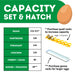 Cimuka CT120SH Capacity Set and Hatch
