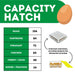  Cimuka CT60H Capacity Hatch