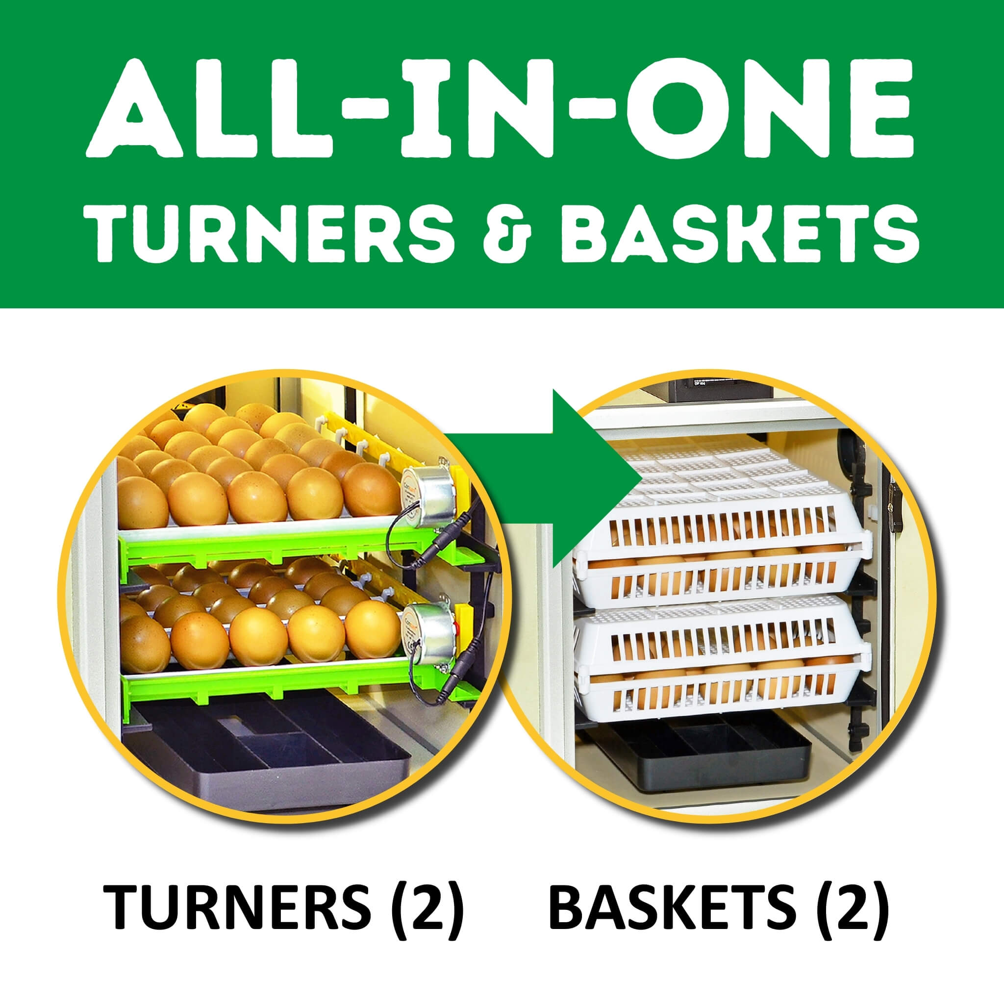 Cimuka CT60SH Turners and Baskets