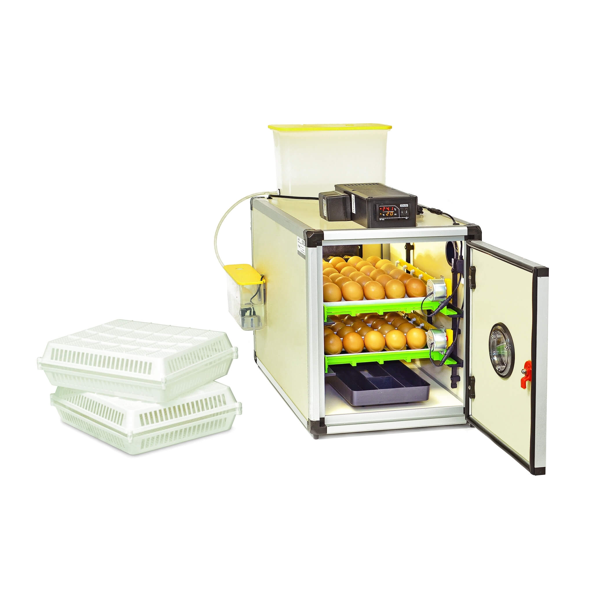 Cimuka CT60SH automatic poultry egg incubator and hatcher with 60-chicken-egg capacity