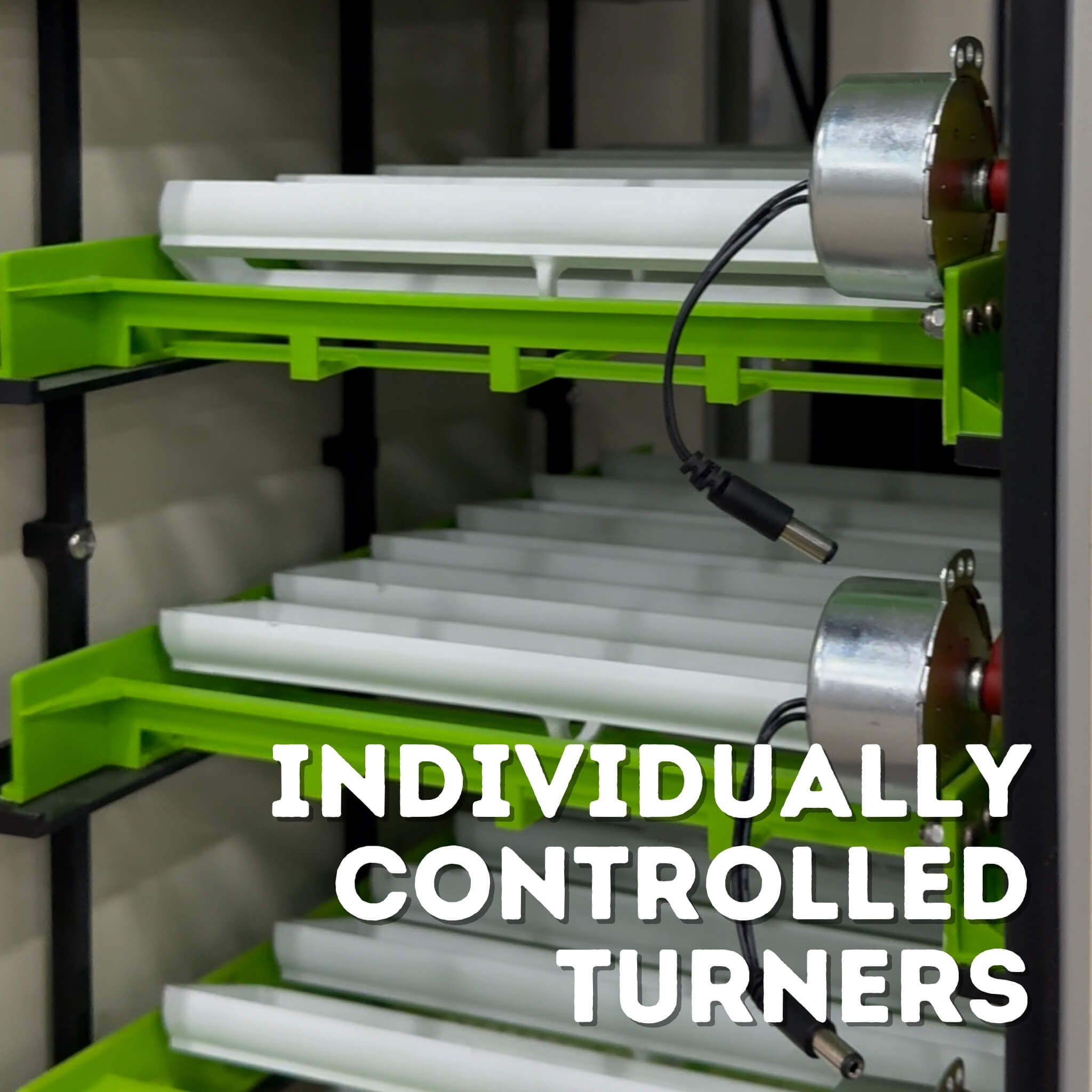 Cimuka Egg Incubator Individually Controlled Turners