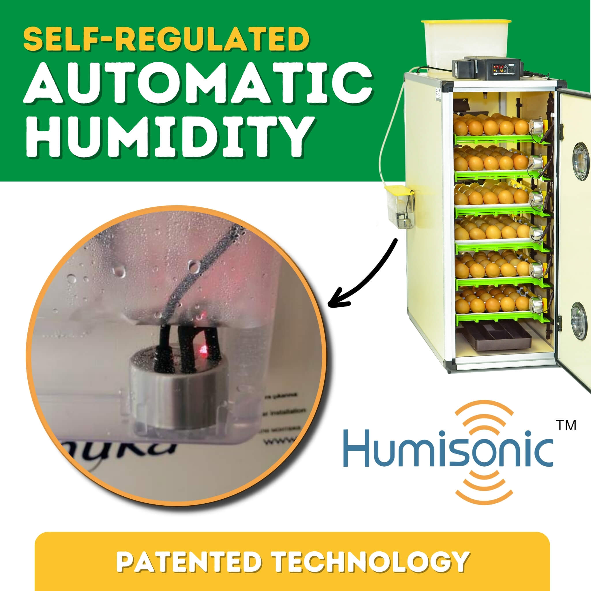 Cimuka Egg Incubator Patented Technology