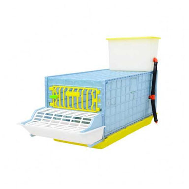 Cimuka GL25-01-1K grow-out pen for raising quail, pheasants, and small game birds.