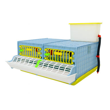 Cimuka GL25-02-1K grow-out pen for raising juvenile quail and small game birds