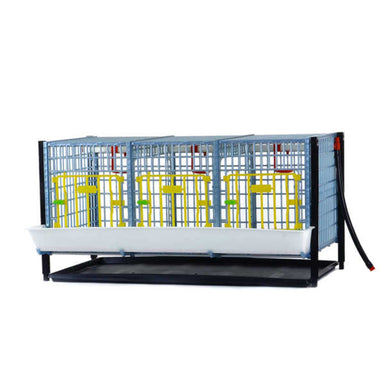 Cimuka GL40-03-TA 15-inch poultry grow-out pen layer addition for growing chickens and other birds.