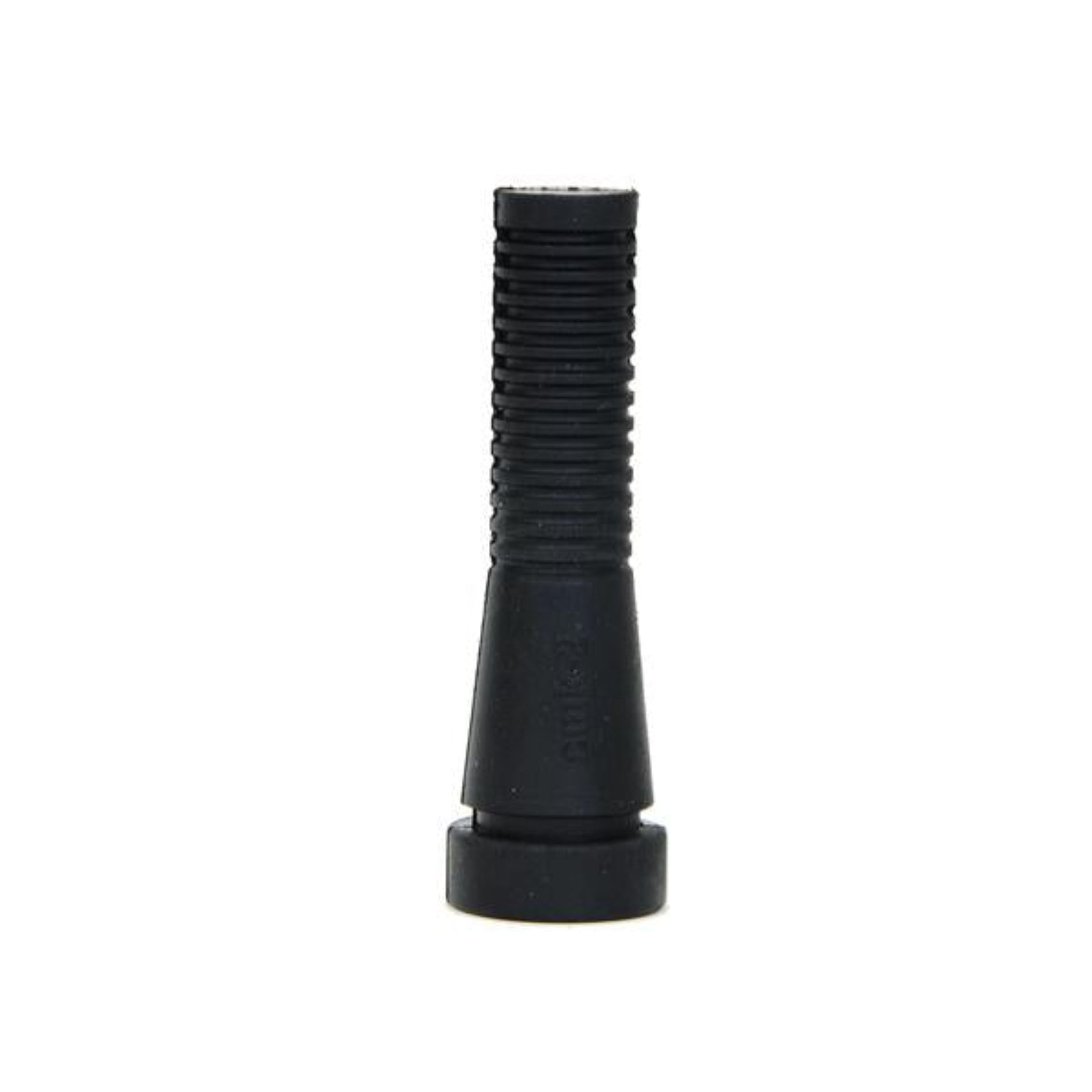 Cimuka poultry plucker with feather chute for wet feather removal after chicken processing.