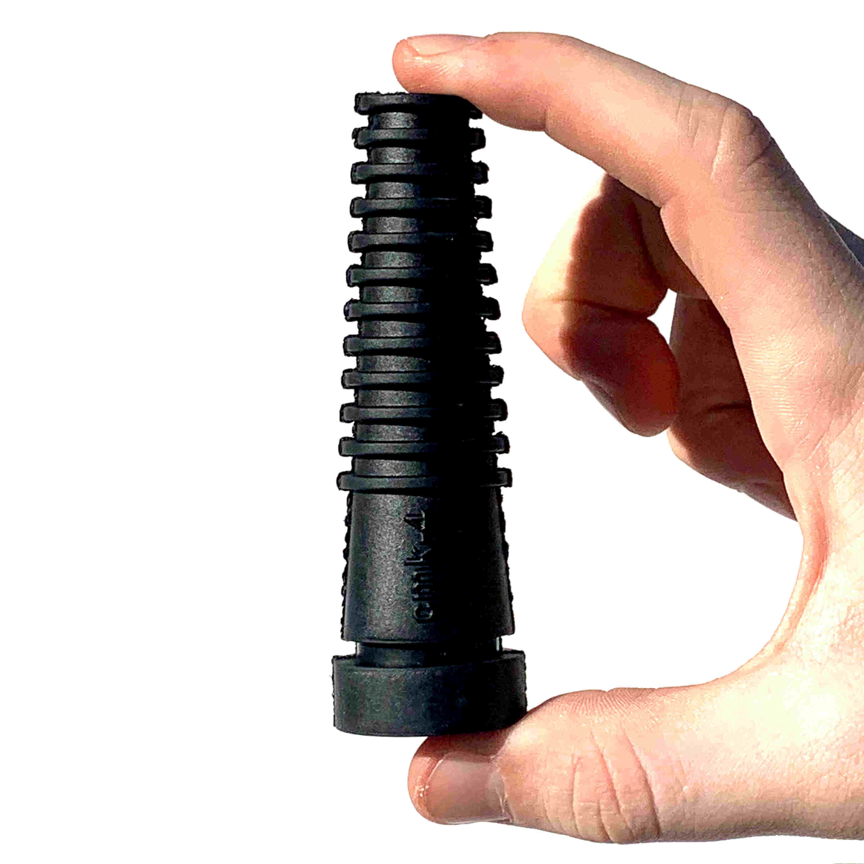 Cimuka replacement rubber fingers for a compatible turkey feather plucking machine.