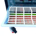 Cimuka stackable poultry brooder with automatic heating for small game birds.