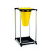 Cimuka turkey and goose poultry killing cone with stationary stand and blood drip tray